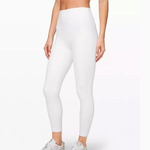 White Align Leggings